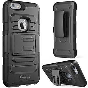 iPhone 6 Plus Case i-Blason Apple iPhone 6 Plus 5.5 Inch Prime Series Dual Layer Holster C (Blue)