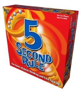 University Games 5 Second Rule the Game of Quick Thinking and Fast Talking