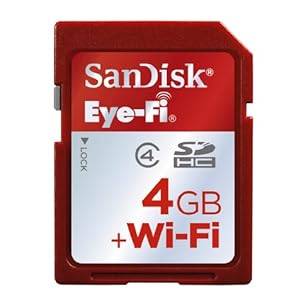 SanDisk Eye Fi 4GB Wireless Memory Card: Brand New (Sealed) Special Promotion