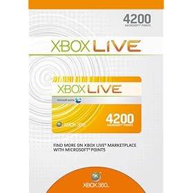 4200 XBOX Live Microsoft Points