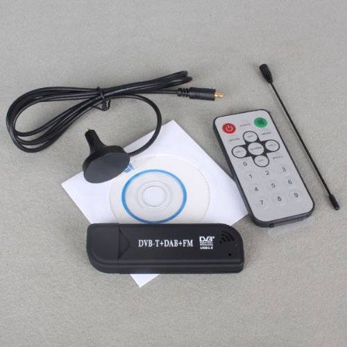 RTL-SDR, FM+DAB, DVB-T USB Stick Set with RTL2832U & R820T. Great SDR for SDR#, HDSDR