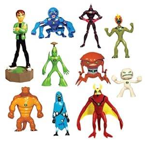Ben 10 Alien Force Series 2 Capsule Toys Set of 10