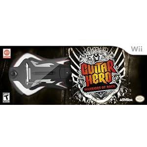 GUITAR HERO WARRIORS OF ROCK GUITAR BUNDLE - (Wii)