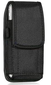 Large Universal Hard Nylon Holster Belt Case Pouch With loop Carabiner For Samsung Galaxy S3 S4