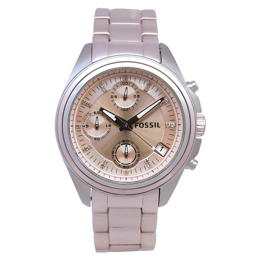 Fossil Stella Boyfriend Aluminum Watch - Blush ES2915
