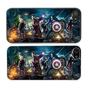Marvel Superhero Cover case for Apple iPhone 5C - Avengers - 209 - Black