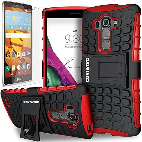 COVRWARE LG G4 Beat Case - Terrapin Series Dual Layer Armor Protective Case with Kickstand [ Include