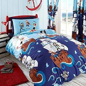 Swashbuckle Pirates Double Duvet Cover and Pillowcase Set