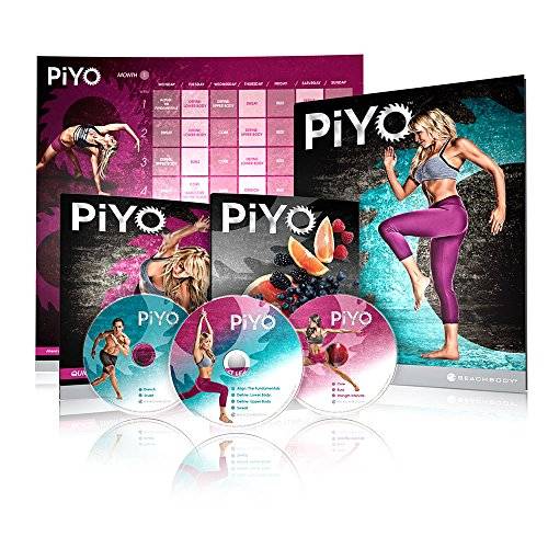Chalene Johnson's PiYo Base Kit - DVD Workout with Exercise Videos + Fitness Tools and Nutrition Gui