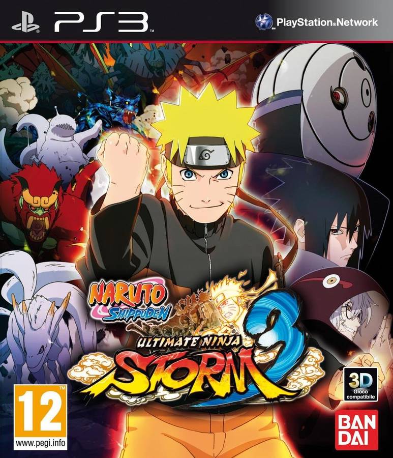 PS3 NARUTO SHIPPUDEN ULTIMATE NINJA STORM 3 / BID TO WIN