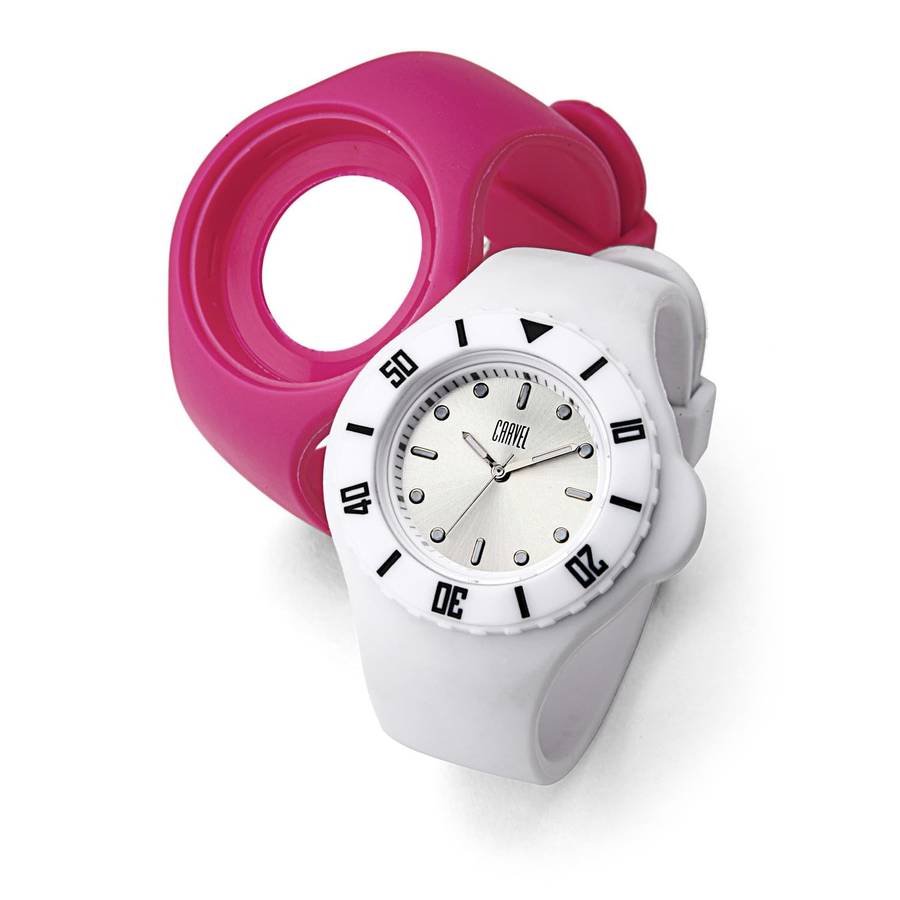 Carvel Pop Out Watch Gift Set In Pink And White/Blue and white/Blue and Pink