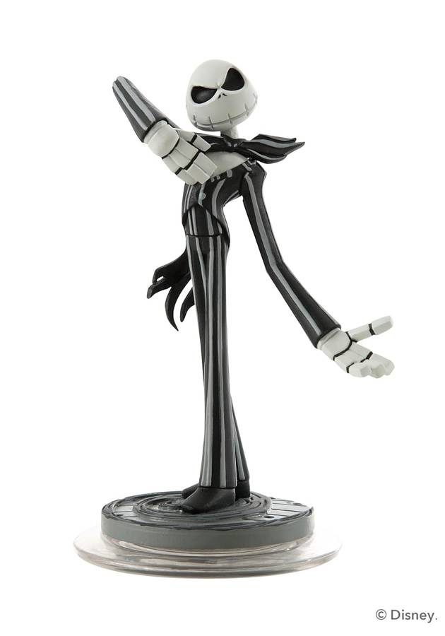 OFFICIAL DISNEY INFINITY GAME JACK SKELLINGTON FIGURE / BID TO WIN