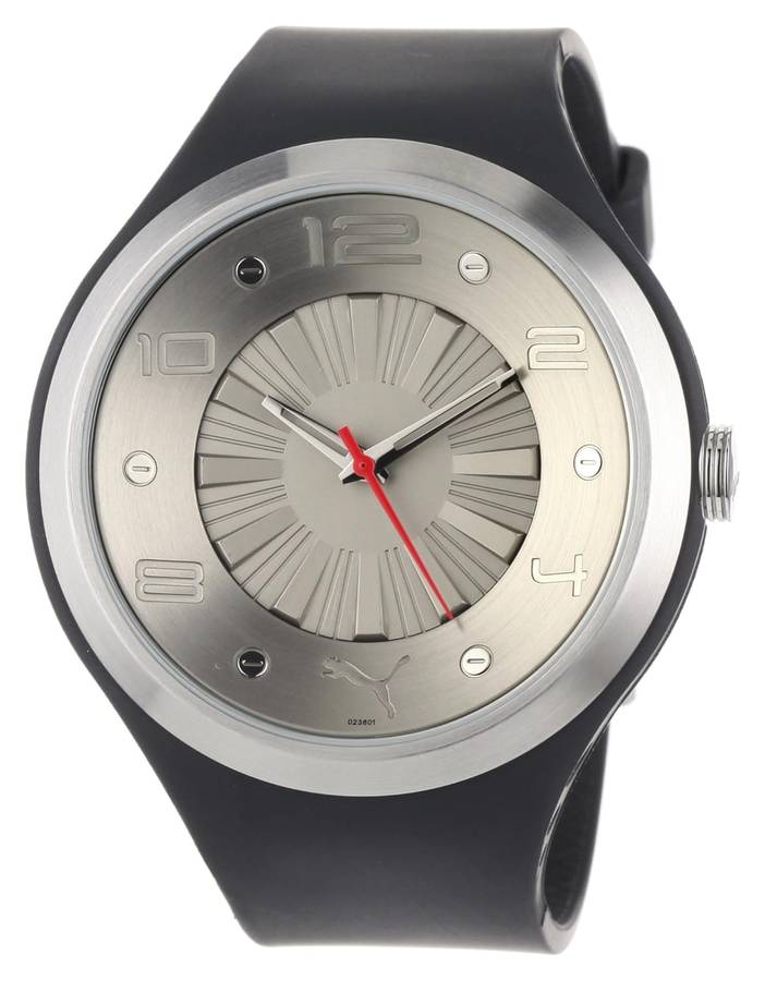 PUMA Men's PU102361001 Camber Silver Watch