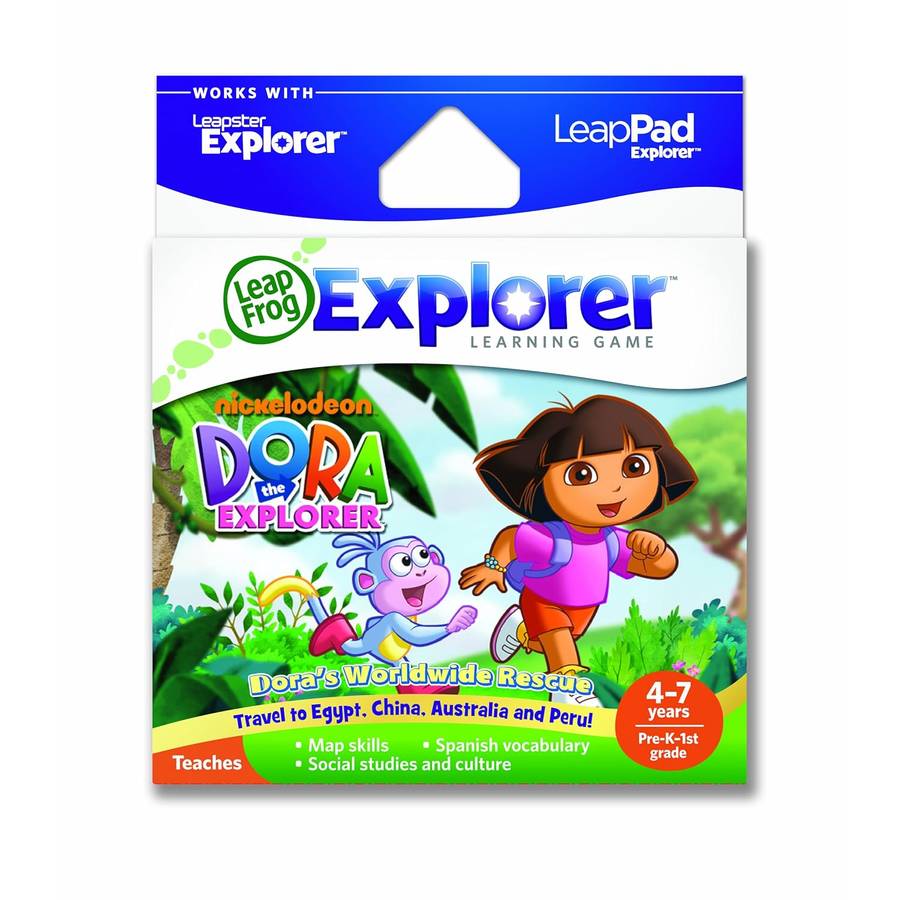 LeapFrog Explorer Learning Game: Dora the Explorer (works with LeapPad & Leapster Explorer)