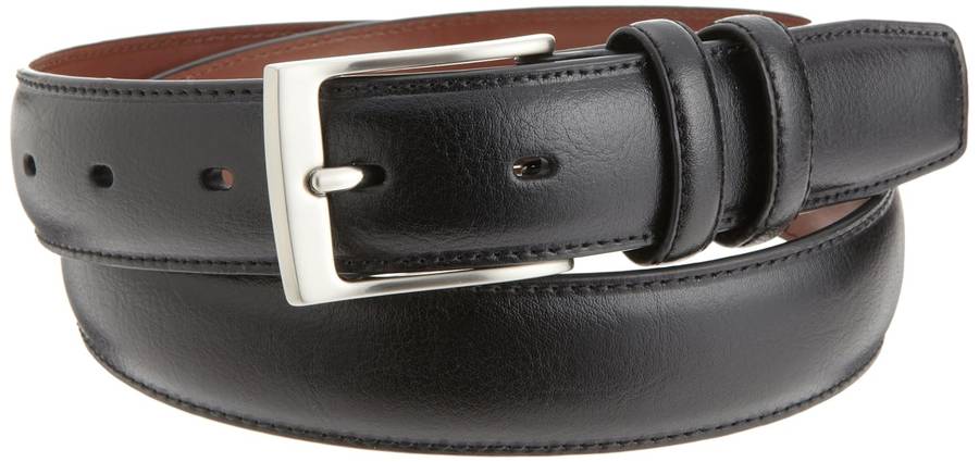 Perry Ellis Mens Milled Black