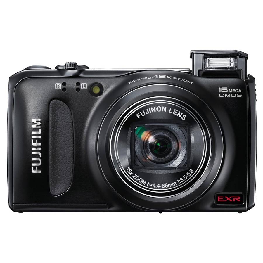 **R5400**Fujifilm FinePix F505 16 MP CMOS Sensor and 15x Optical Zoom Digital Camera with 4 GB Class