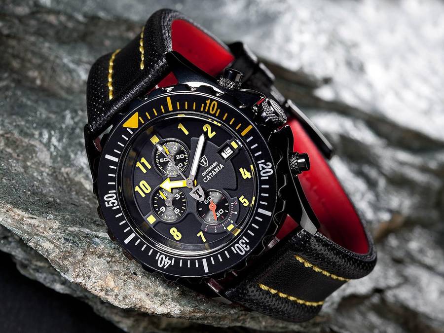 TODAY ONLY** DETOMASO CATANIA CHRONOGRAPH HEIDFELD RACING MEN'S WATCH