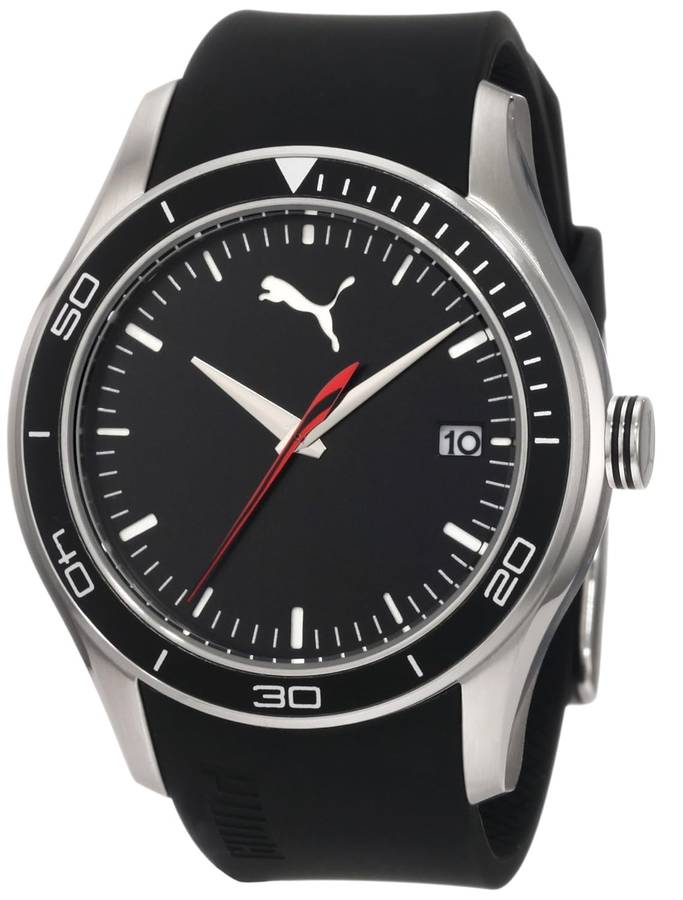 PUMA Men's PU102571002 Ride Large Three-Hand Date Watch