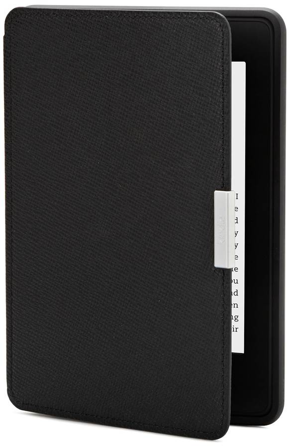 Amazon Kindle Paperwhite Leather Cover, Onyx Black (does not fit Kindle or Kindle Touch)