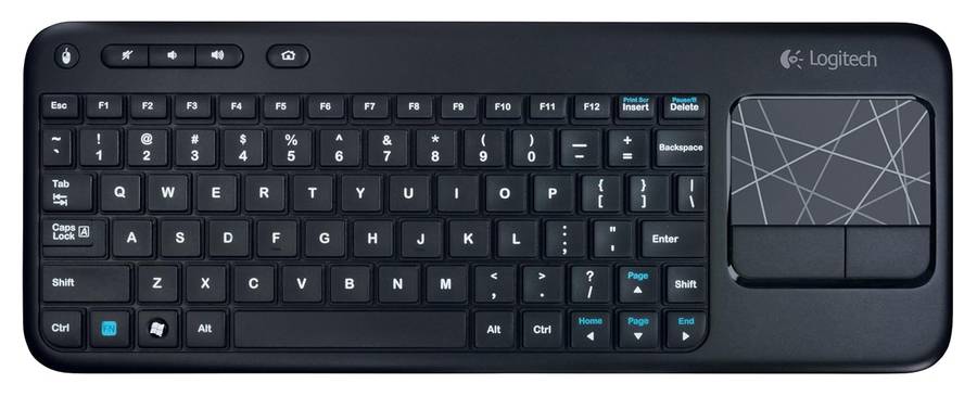 Logitech Wireless Touch Keyboard K400 with Built-In Multi-Touch Touchpad ** Free Shipping **