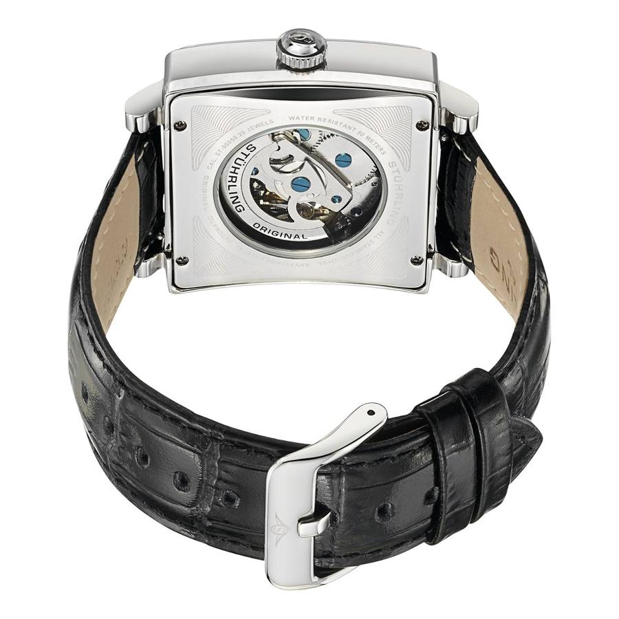 R6950-00 retail value**  STUHRLING ORIGINAL Men's Automatic Chariot Dual Leather Set Brand new!!