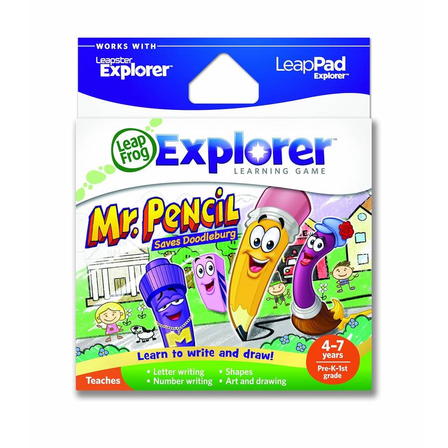 LeapFrog Explorer Learning Game: Mr. Pencil Saves Doodleburg (works with LeapPad & Leapster Explorer