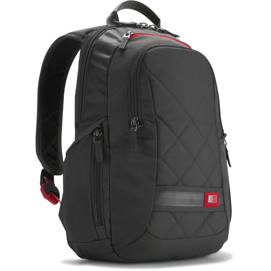 Case Logic DLBP-114 14-Inch PC and 13-Inch Macbook Laptop Backpack (Dark Gray)