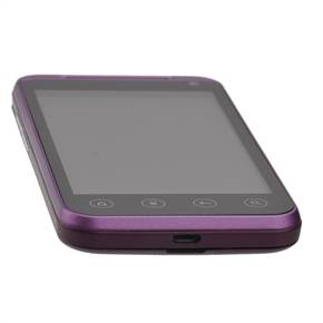 B2000 Android 2.3 Dual SIM Quad Band 4.0-inch Capacitive Touchscreen 3G Smart Phone with WiFi GPS Dual-camera (Purple)