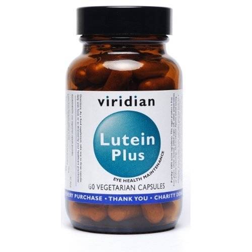 Viridian Lutein Plus Veg Caps