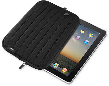 Belkin Pleat Sleeve for iPad - Black