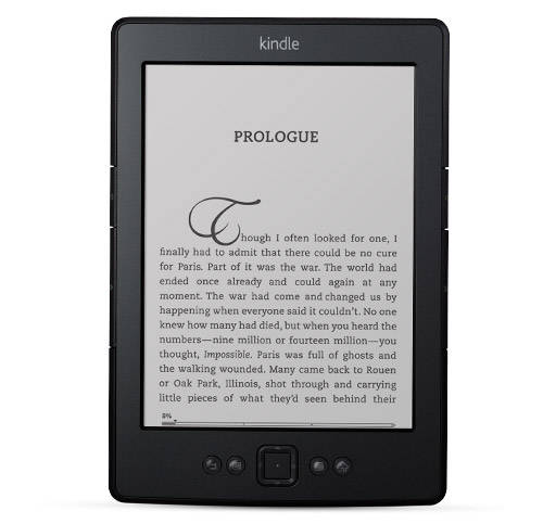 Kindle, 6" E Ink Display, Wi-Fi (Black)