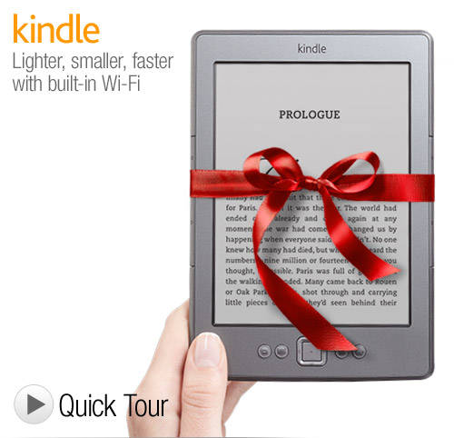 24hr Delivery- New Kindle 4 Wireless Reading Device, Wi-Fi, 6" Display, Graphite