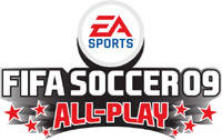 'FIFA Soccer 09 All-Play' game logo