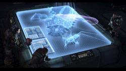 Cinematic cutscreen from 'Halo 3: ODST'