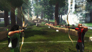 Multiplayer archery event from Sports Champions