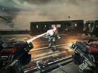 First-person mech combat in F.E.A.R. 3