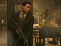 Vito with a Tommy gun in Mafia II