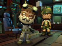 Supporting characters from MySims SkyHeroes