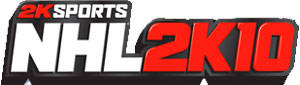 2K Sports 'NHL 2K10' game logo 2K Sports 'NHL 2K10' game logo