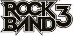 Rock Band 3 game logo Rock Band 3 game logo
