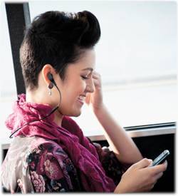 backbeat go lifestyle woman