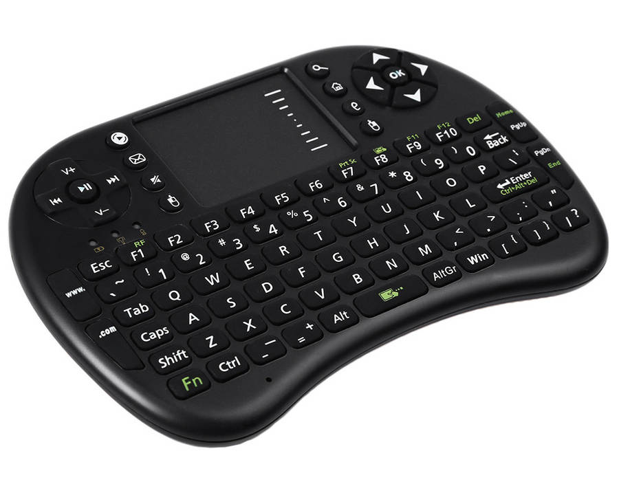 2.4GHz Mini Wireless QWERTY Keyboard Touchpad with Receiver *Free Shipping*