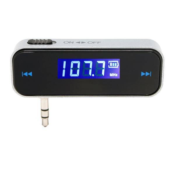 Mini Wireless LCD 3.5mm In-Car Handsfree Car Kit Bluetooth Audio FM Transmitter *Free Shipping*
