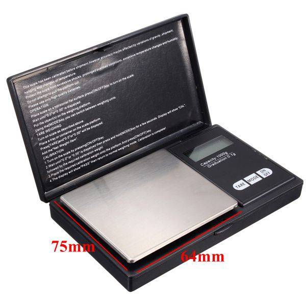 Bulk Buy - 10 X 1000g - 0.1g Mini Electronic Digital Scale Jewelry Balance Gram Weight Scale