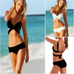 **SPECIAL** Victoria Secret style Bikini! White and Black Available - Unique - MUST SEE!