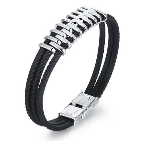 Vintage Layered Alloy Bracelet