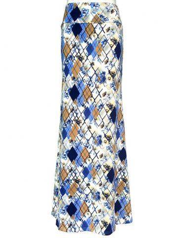 Print Maxi Skirt - XLarge