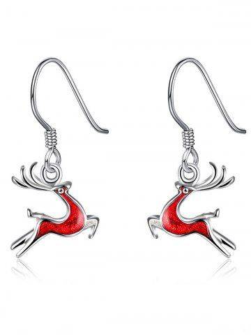 Christmas Deer Drop Earrings