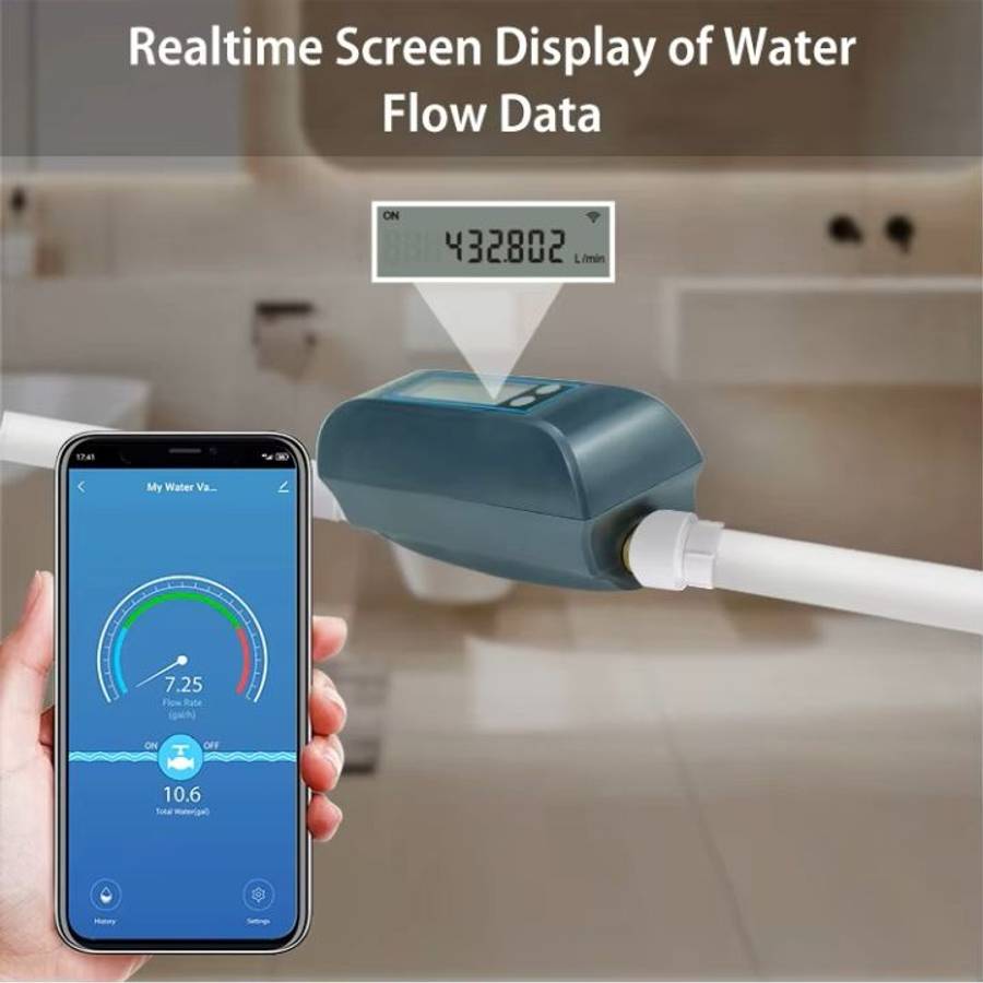 Smart Water Valve | Water Meter | Tuya Smart Life
