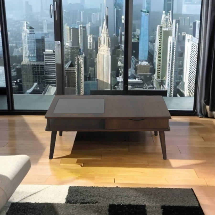 Ericeyes Solid Wood Coffee Table